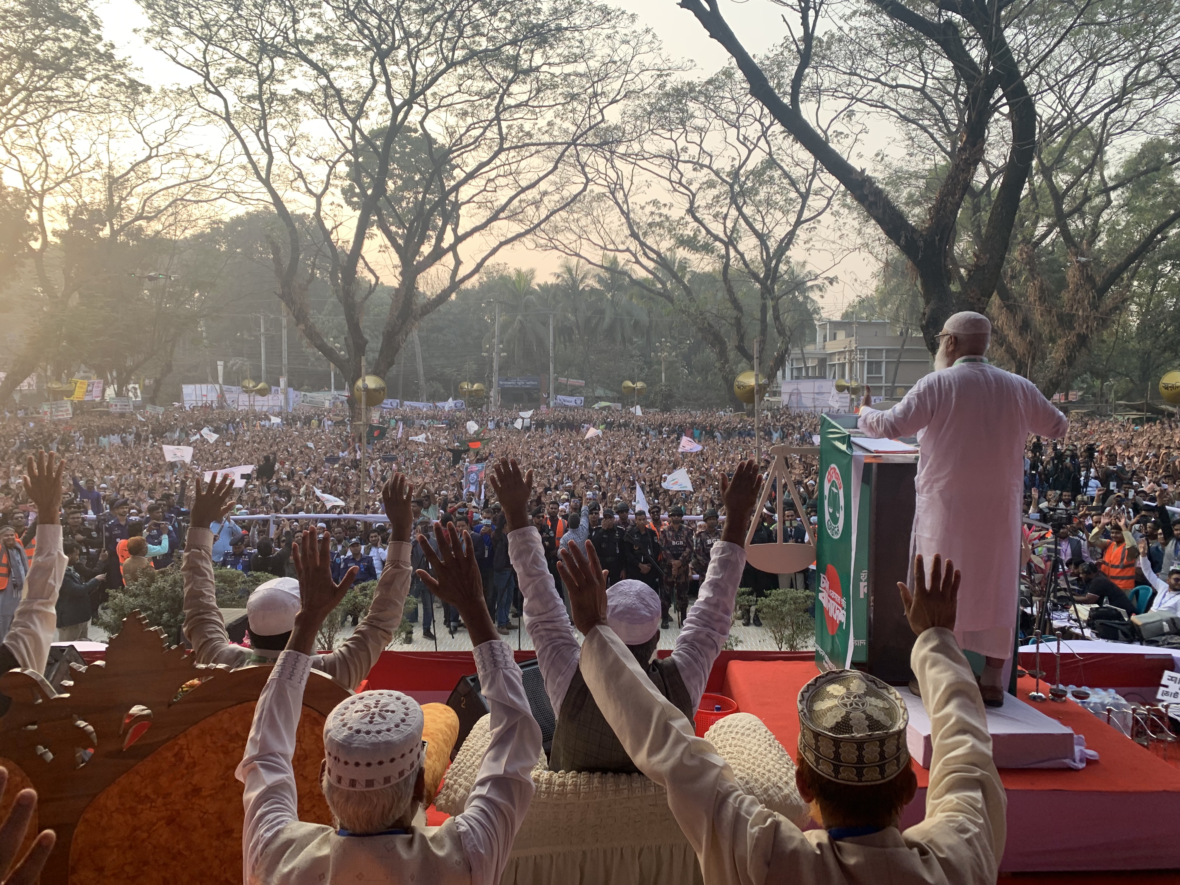 টাংগাইলে জামায়াত আমীরের নির্বাচনী জনসভা : পরিবর্তনের ডাক ও ঐক্যের আহবান