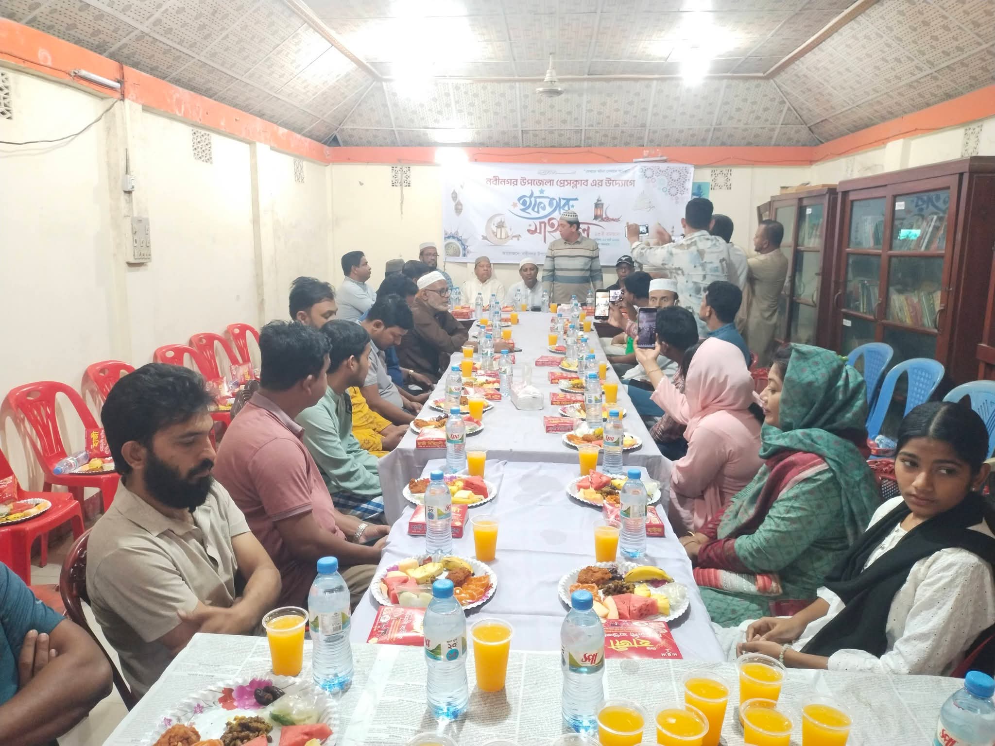 নবীনগর উপজেলা প্রেসক্লাবের ইফতার মাহফিল অনুষ্ঠিত