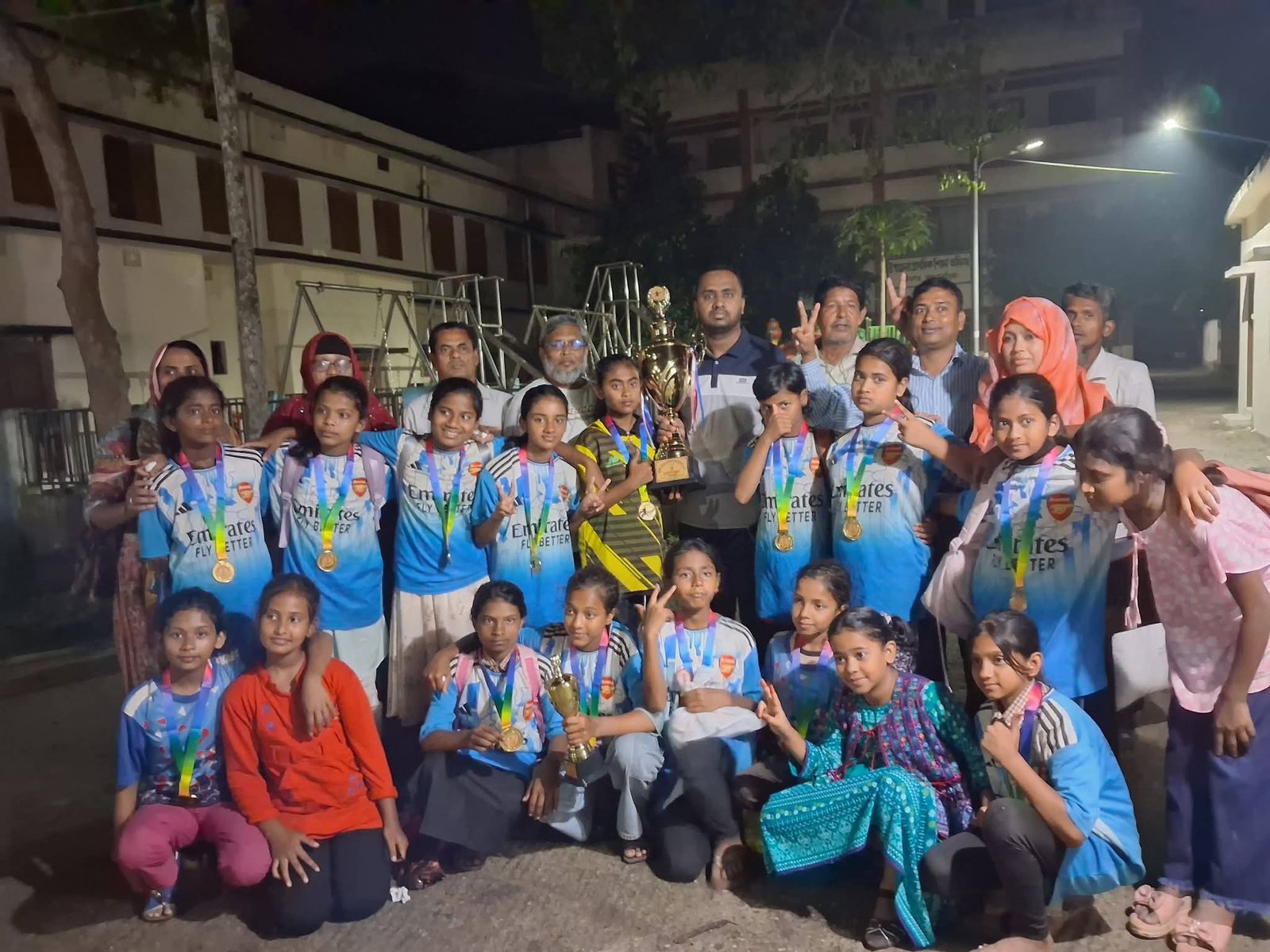 নবীনগর পশ্চিম সরকারী প্রাথমিক বিদ্যালয় ব্রাহ্মণবাড়িয়া জেলায় চ্যাম্পিয়ন